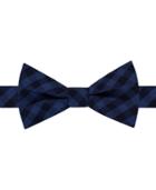 Tommy Hilfiger Men's Grid To-tie Silk Bow Tie