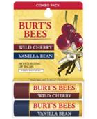 Burt's Bees Lip Balm - Wild Cherry & Vanilla Bean Blister Box Combo 2 Pack