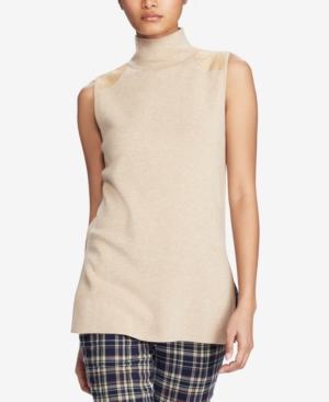 Polo Ralph Lauren Sleeveless Mock Neck Sweater