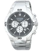 Citizen Watch, Men's Chronograph Quartz Stainless Steel Bracelet 42mm An8020-51h
