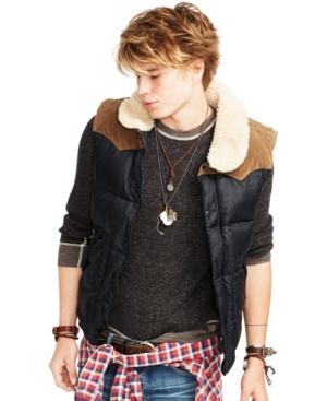 Denim & Supply Ralph Lauren Men's Ripstop Down Vest