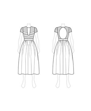 Customize: Switch To Midi Length - Fame And Partners Midi-length Cap-sleeve Lace Dress