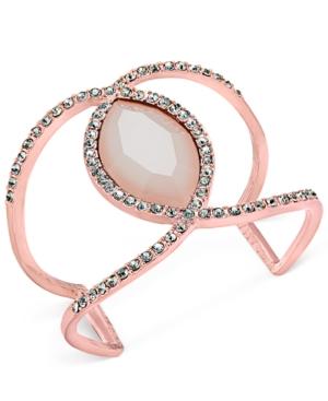 I.n.c. Pave & Colored Stone Open Cuff Bracelet, Created For Macy's