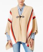 Tommy Hilfiger Striped Cape, Created For Macy's