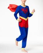 Superwoman Jumpsuit With Detachable Cape