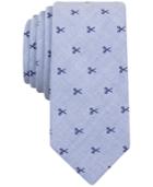 Bar Iii Men's Scissors-print Skinny Tie, Only At Macy's