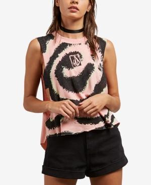 Volcom Juniors' Magnetic Feels Graphic Tank Top