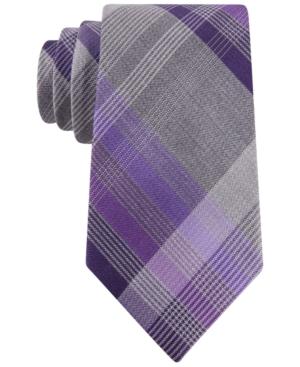 Kenneth Cole Reaction Iii Color Plaid Tie