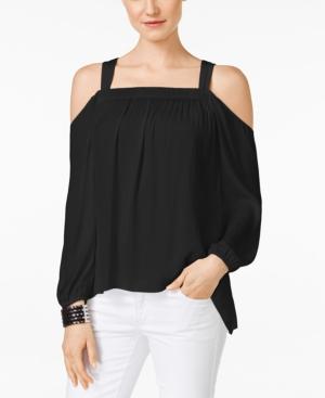 Vince Camuto Cold-shoulder Blouse