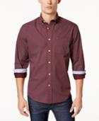 Tommy Hilfiger Men's Custom-fit Gene Dot Print Shirt