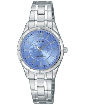 Pulsar Women's Easy Style Stainless Steel Bracelet Watch 28mm Ph8255