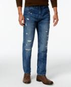 Ring Of Fire Goffman Straight Fit Crass Wash Jeans