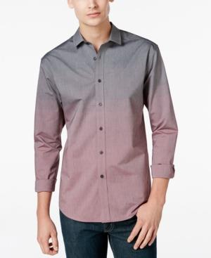 Vince Camuto Men's Ombre Long-sleeve Shirt