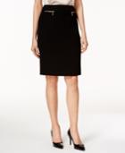 Tahari Asl Zip-pocket Pencil Skirt