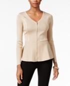 Thalia Sodi Peplum Sweater, Created For Macy's