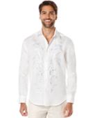 Cubavera Linen Ornate Shirt