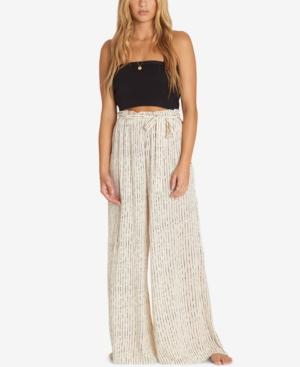 Billabong Juniors' Happy Dance Striped Wide-leg Pants