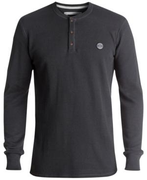 Quiksilver Men's Ocean Surface Waffle-knit Henley