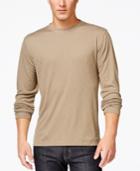Tasso Elba Big And Tall Long-sleeve T-shirt, Only At Macy's