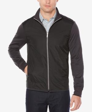 Perry Ellis Men's Full-zip Multi-media Jacket