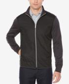 Perry Ellis Men's Full-zip Multi-media Jacket