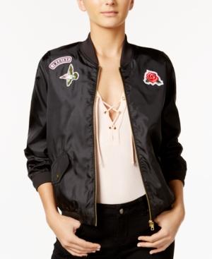 Material Girl Patch Bomber Jacket, Only At Macy's