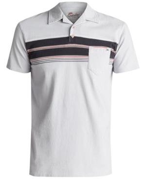 Quiksilver Men's Dabawy Vintage-stripe Polo