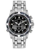 Citizen Men's Analog-digital Chronograph Sailhawk Eco-drive Stainless Steel Bracelet Watch 43mm Jr4051-54l