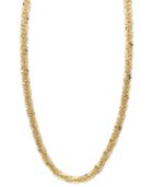 "14k Gold Necklace, 18"" Faceted Chain"