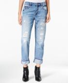 William Rast Slouchy Ripped Infinity Wash Boyfriend Jeans