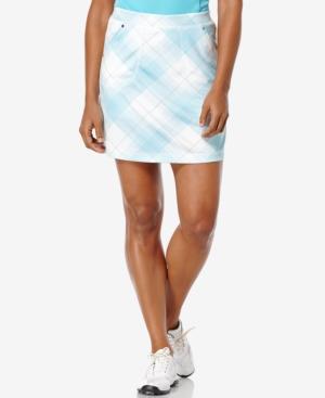 Pga Tour Plaid Skort