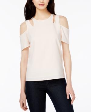 Bar Iii Cutout Cold-shoulder Top, Only At Macy's
