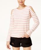 Roxy Juniors' Cotton High Sun Cold-shoulder Top