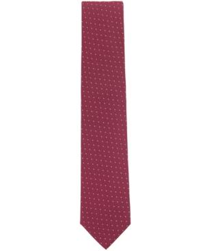 Boss Men's Patterned Jacquard Silk Tie