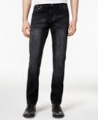 Inc International Concepts Men's Slim-fit Black Wash Jeans, Only At Macy's