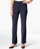 Jm Collection Straight-leg Welt Pocket Pants, Only At Macy's