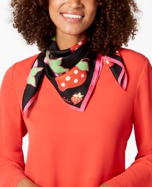 Echo Strawberry Patch Silk Square Scarf