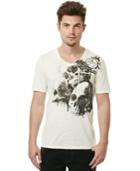Buffalo David Bitton Niskeye Graphic-print V-neck T-shirt