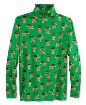 American Rag Men's Ginjabread Turtleneck Shirt, Only At Macy's