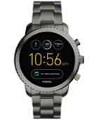 Fossil Q Men's Explorist Gen 3 Black Stainless Steel Bracelet Touchscreen Smart Watch 44mm