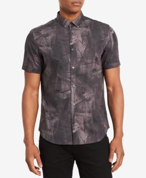 Calvin Klein Men's Ice-print Shirt