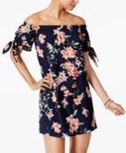 One Clothing Juniors' Off-the-shoulder Shift Dress