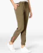 One Hart Juniors' Ankle-zipper Soft Jogger Pants, Only At Macy's