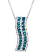 Le Vian Exotics Diamond Pendant Necklace (1-1/10 Ct. Tw.) In 14k White Gold