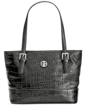 Giani Bernini Croc-embossed Tote, Only At Macy's