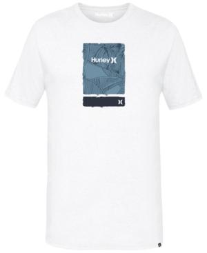 Hurley Men's The Line Grain Logo T-shirt