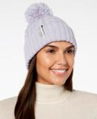Calvin Klein Solid Cable-knit Beanie