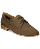 Giani Bernini Caliy Memory Foam Lace-up Oxford Flats, Only At Macy's Women's Shoes