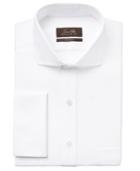 Tasso Elba Men's Classic-fit Sateen Striped French-cuff Dress Shirt, Only At Macy's