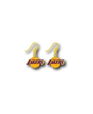 Aminco Los Angeles Lakers Logo Drop Earrings